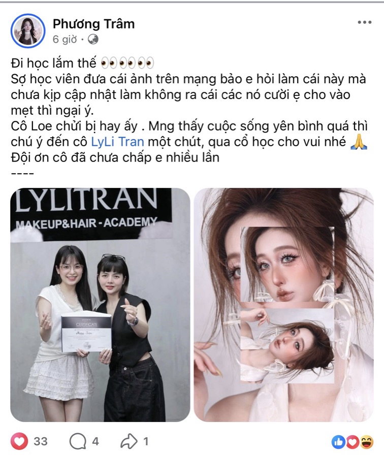 Phản hồi của học viên Phương Trâm
